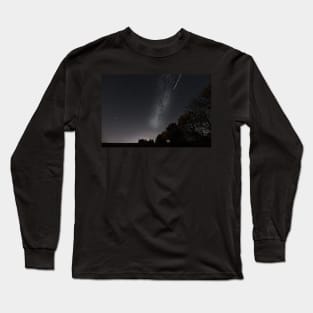 Milchstrasse über Oberschwaben Long Sleeve T-Shirt